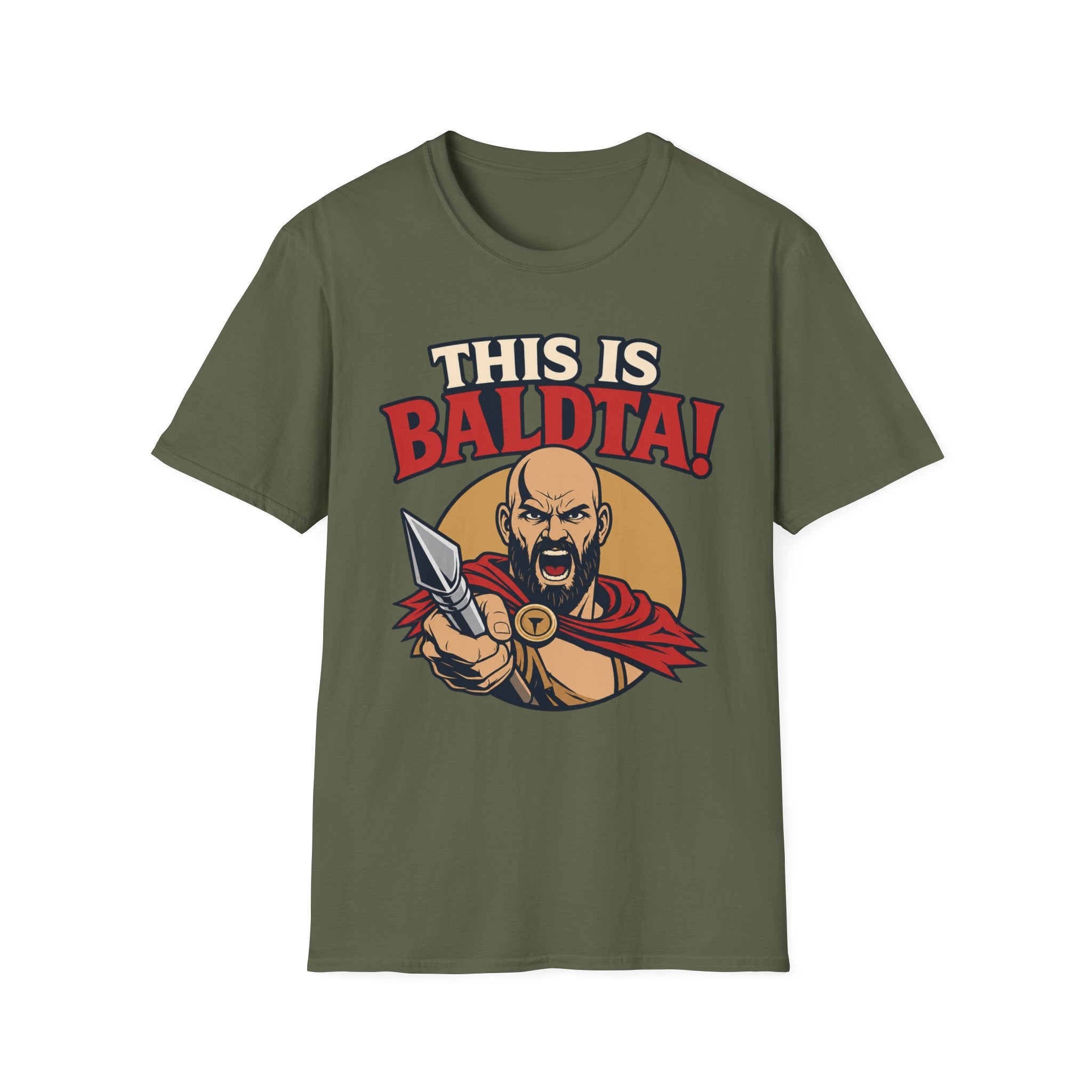 This Is Baldta Spear Spartan T‑Shirt