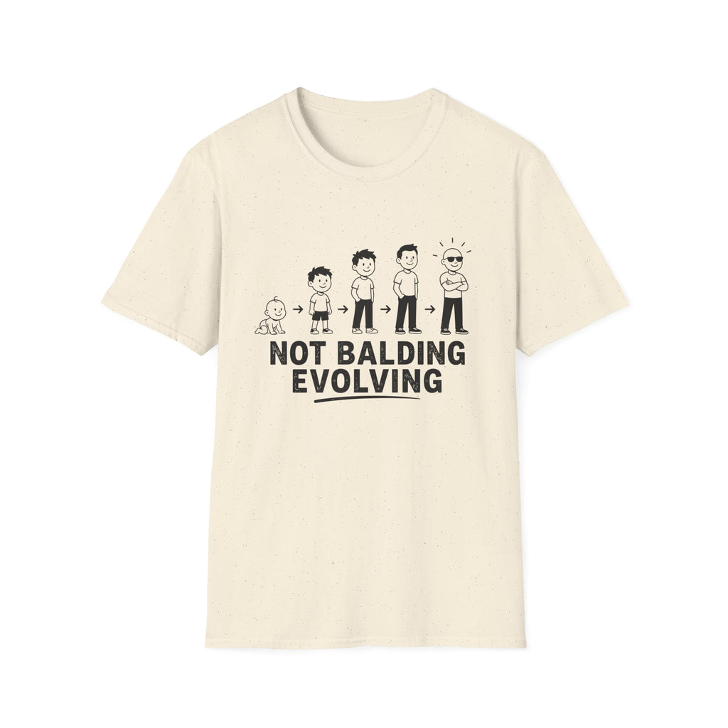 Not Balding Evolving - T-Shirt
