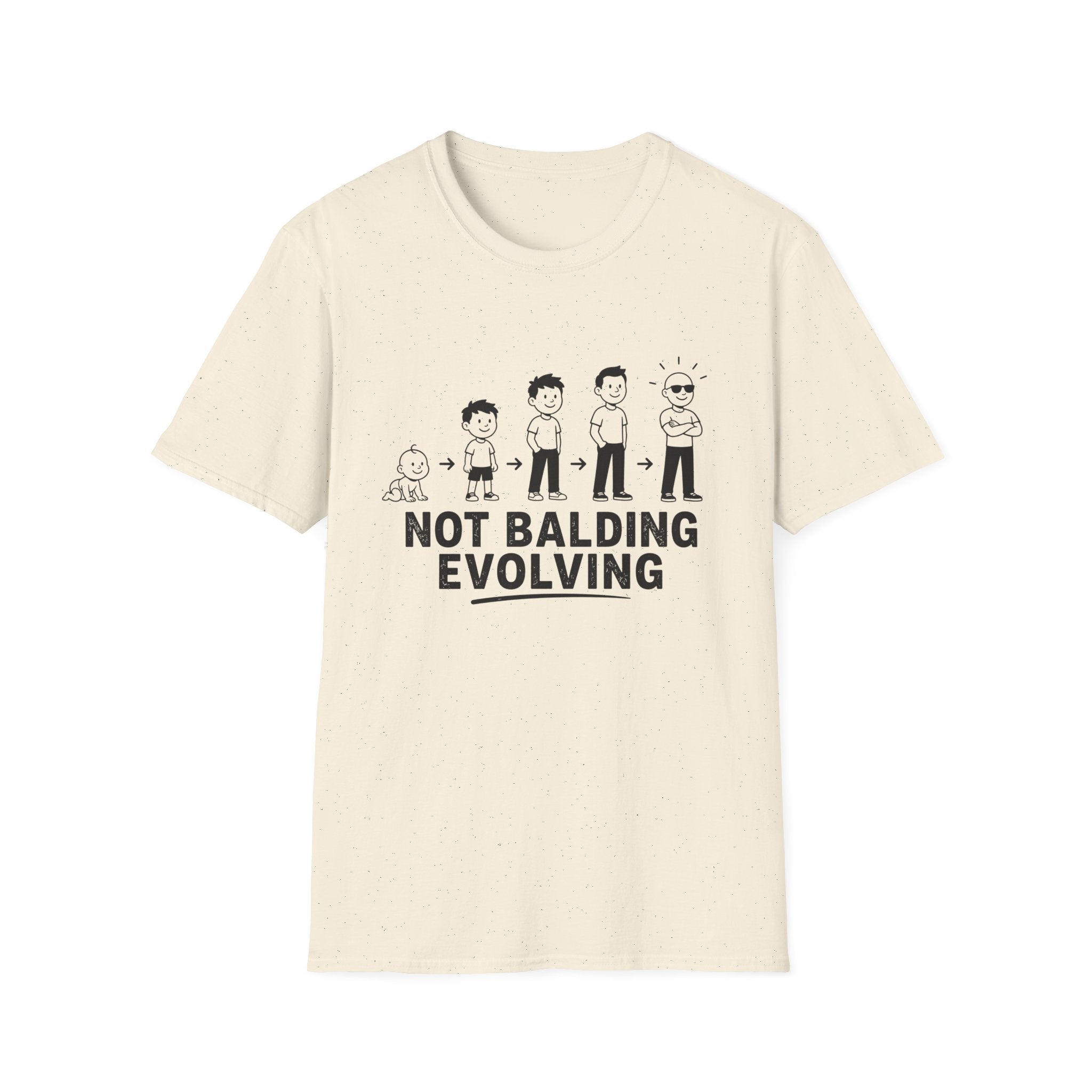 Not Balding Evolving - T-Shirt