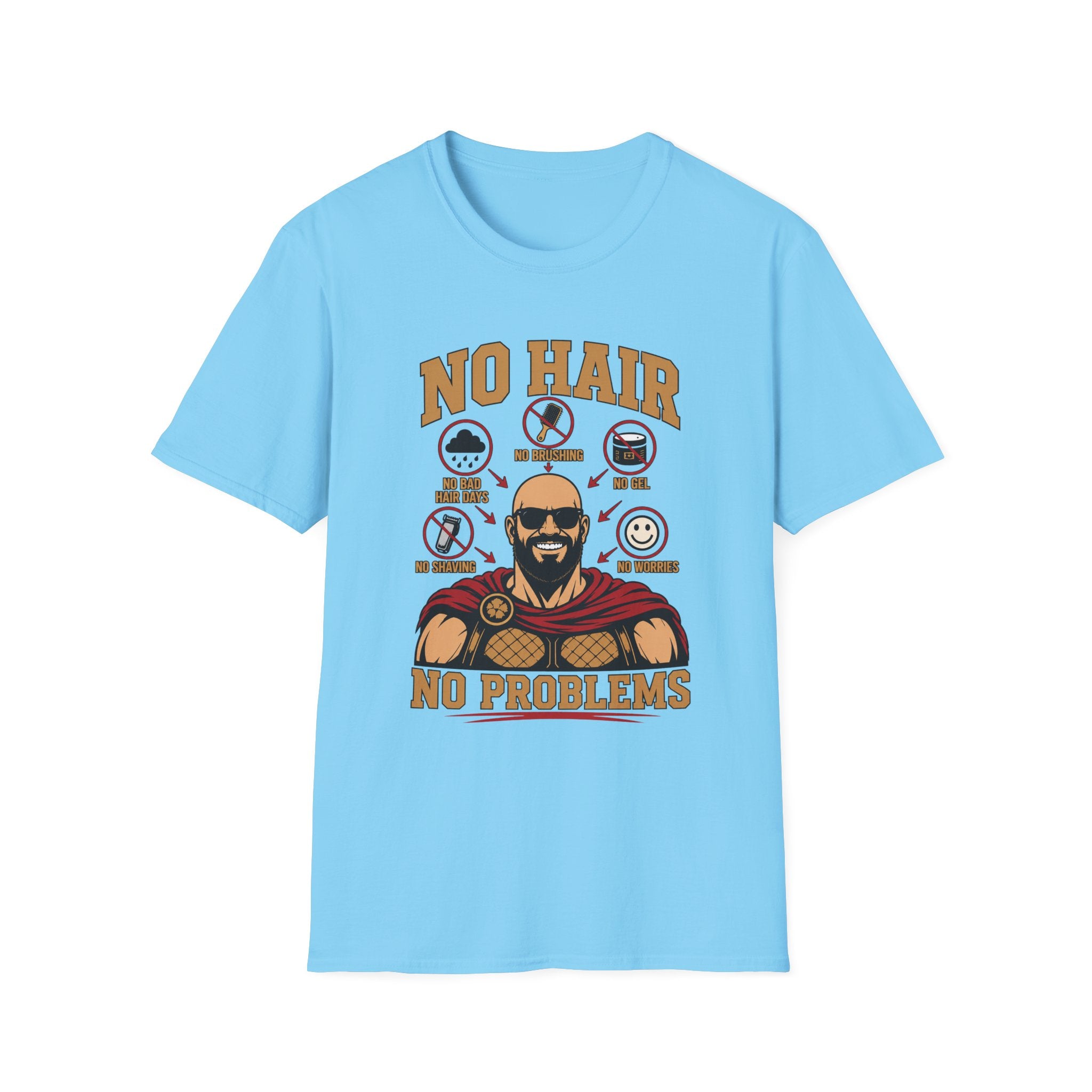 No Hair No Problems Spartan T‑Shirt