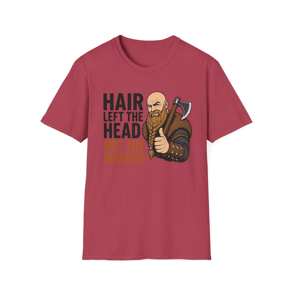 Hair Left The Head Not The Warrior T‑Shirt