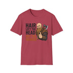 Hair Left The Head Not The Warrior T‑Shirt