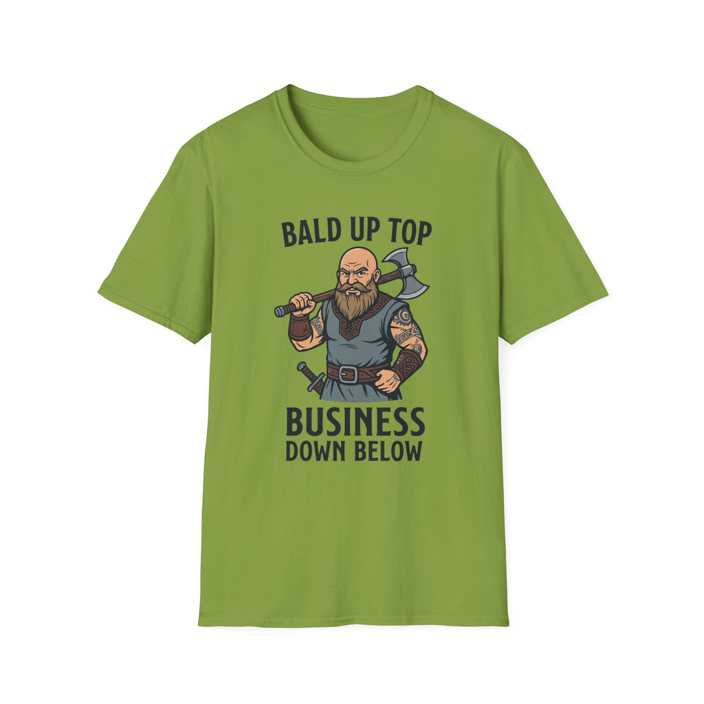 Bald Up Top Viking T‑Shirt
