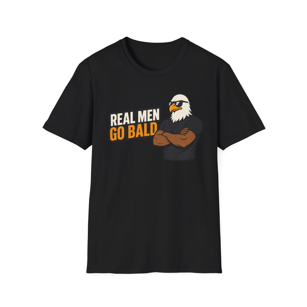 Real Men Go Bald Eagle T‑Shirt