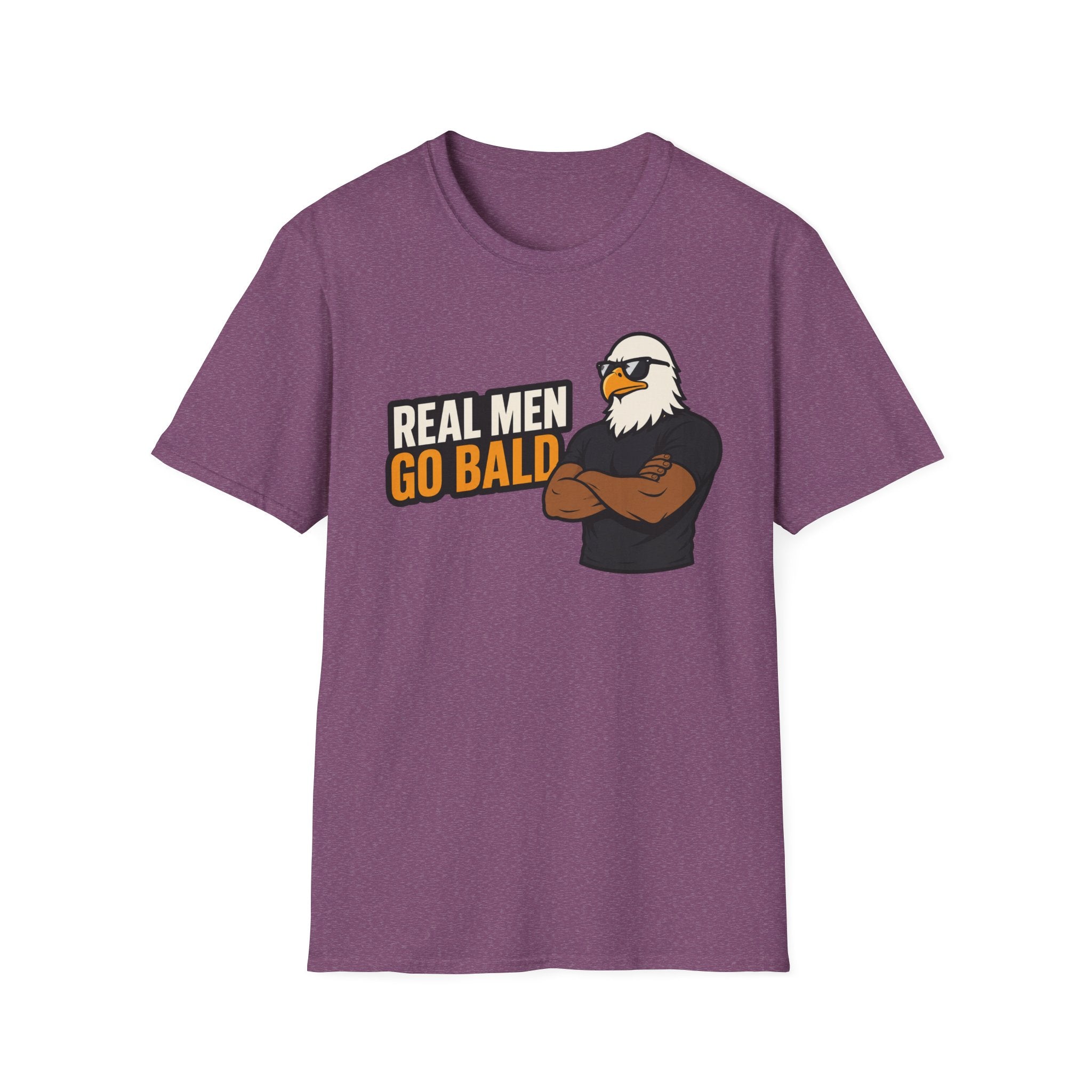 Real Men Go Bald Eagle T‑Shirt