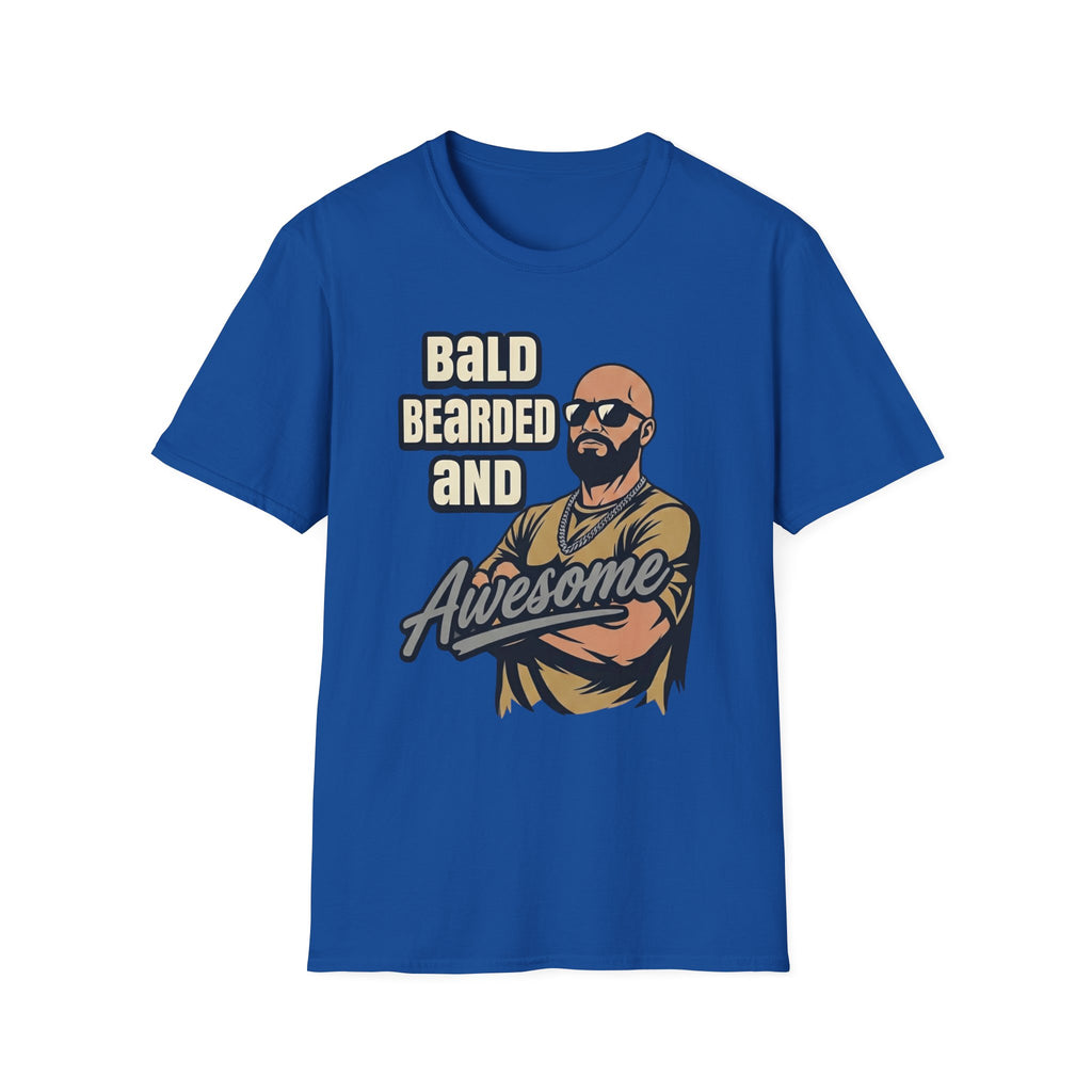 Bald Bearded and Awesome Player T‑Shirt