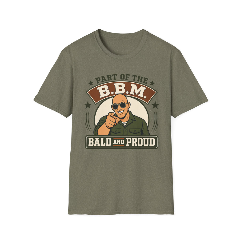 Bald and Proud Version #2 Military T‑Shirt