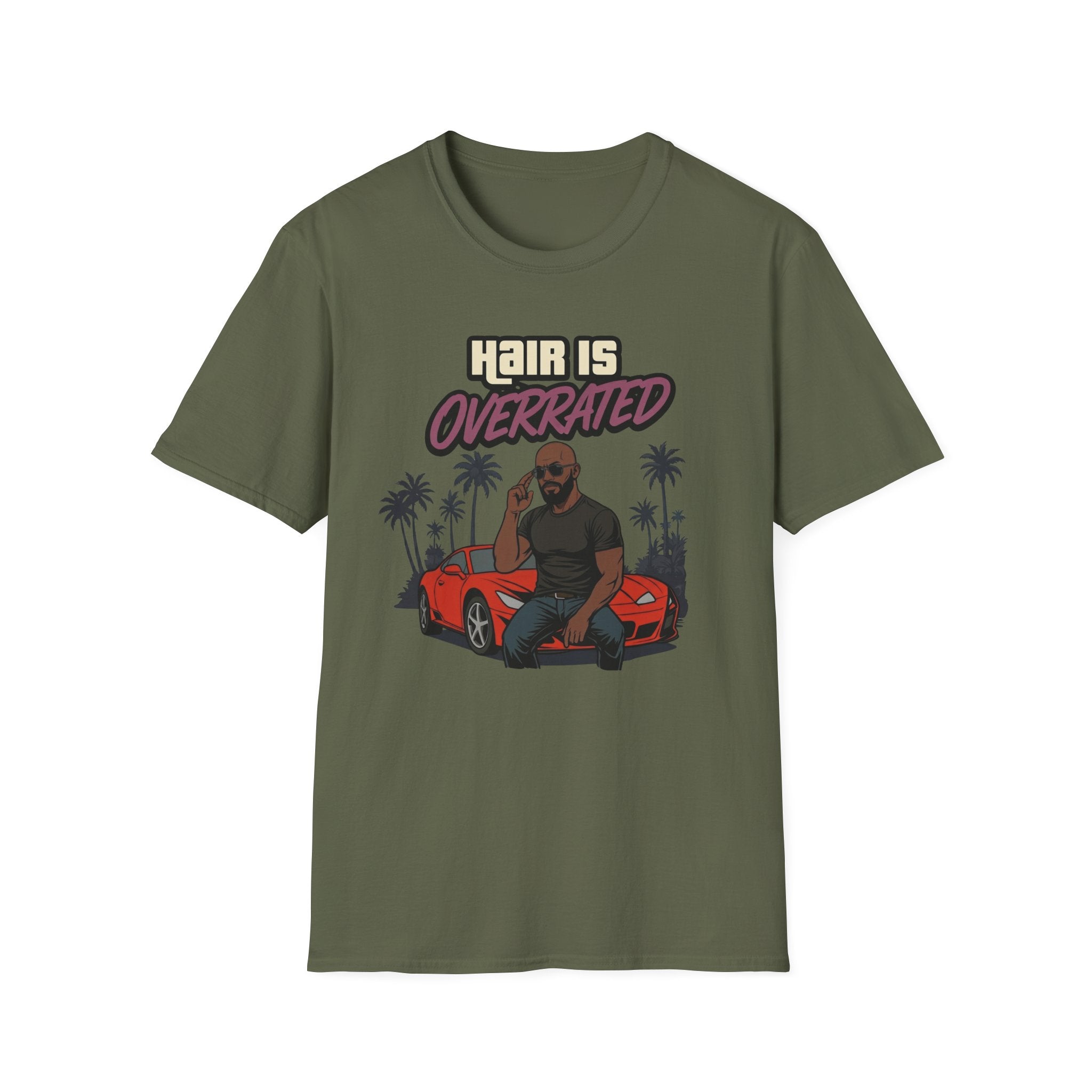 Hair is Overrated Player T‑Shirt