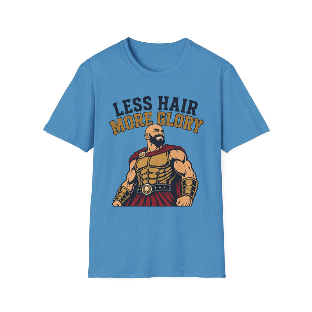 Less Hair More Glory Spartan T‑Shirt