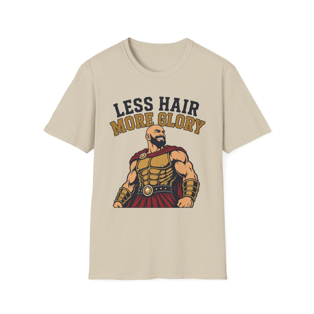 Less Hair More Glory Spartan T‑Shirt