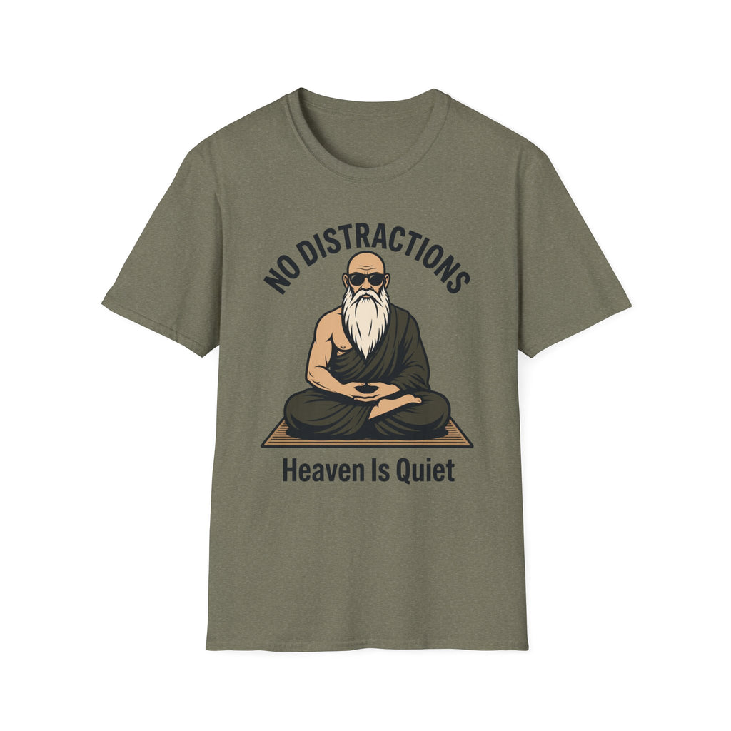 No Distractions Monk T‑Shirt