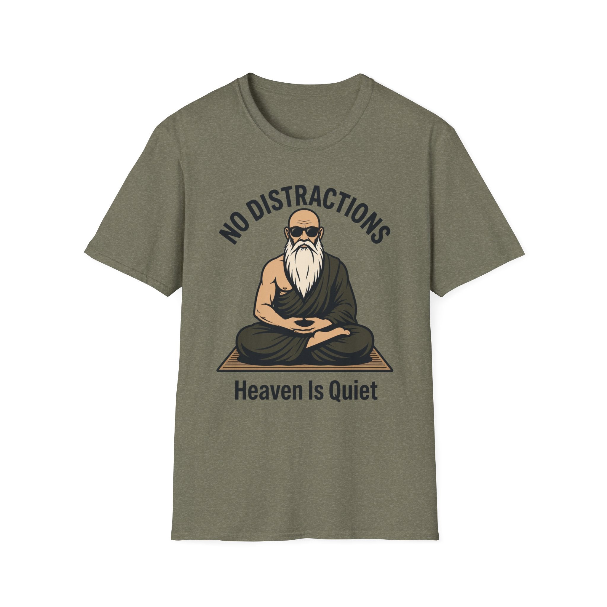 No Distractions Monk T‑Shirt