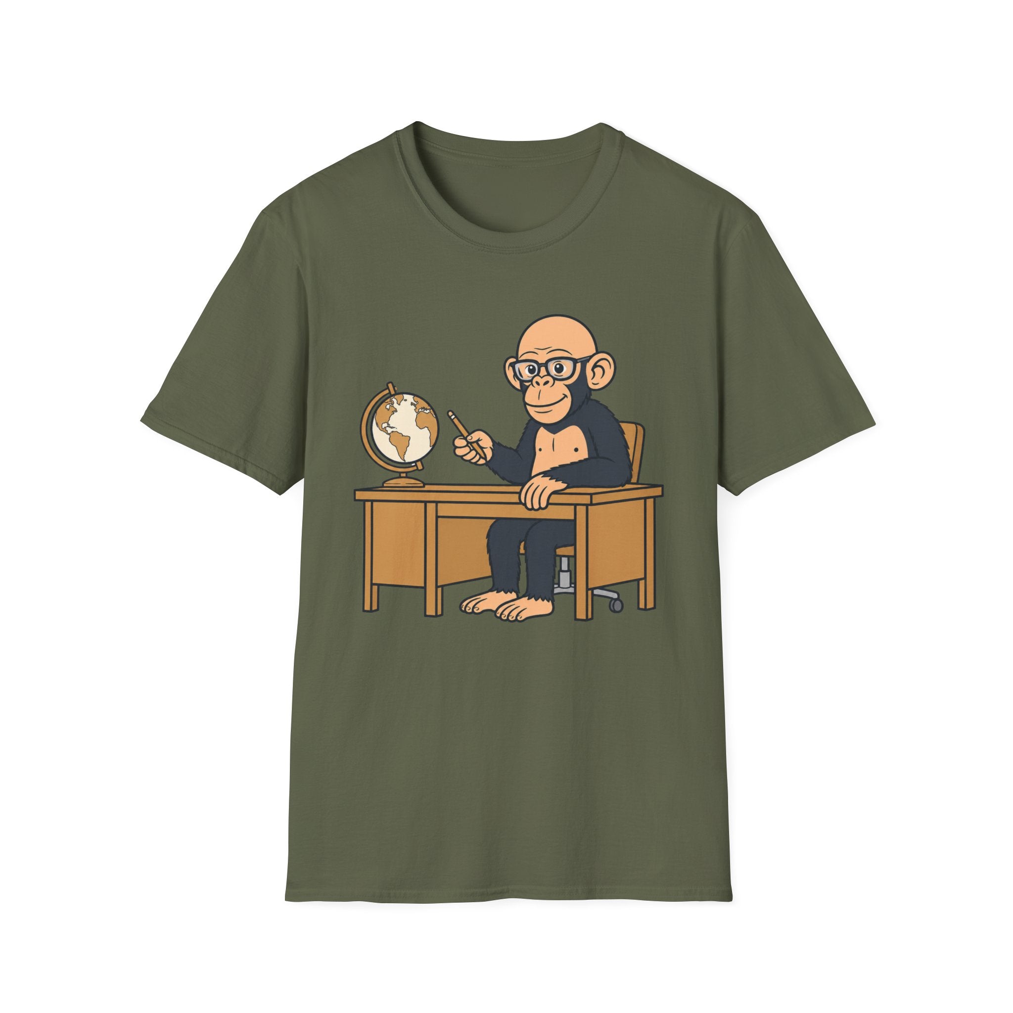Student Monkey T‑Shirt
