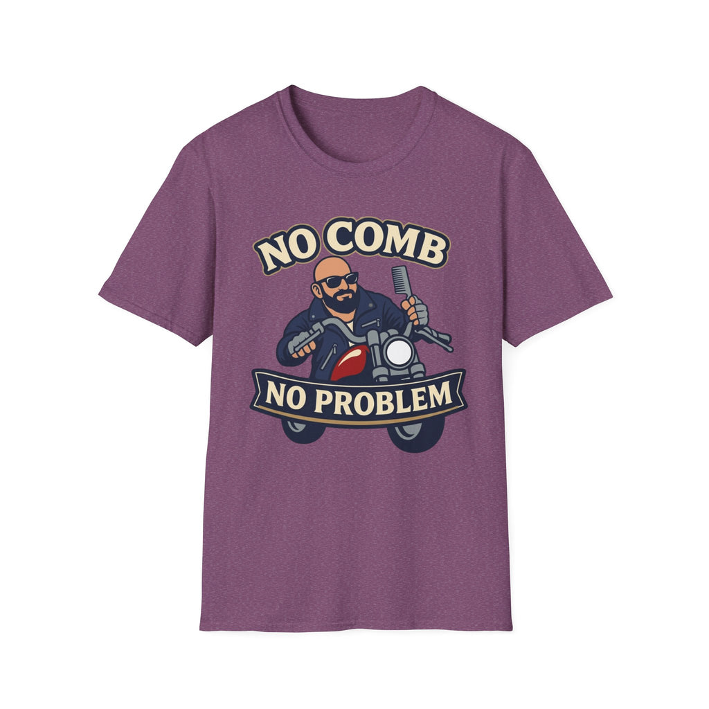 No Comb No Problem Biker T‑Shirt