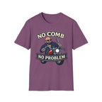 No Comb No Problem Biker T‑Shirt