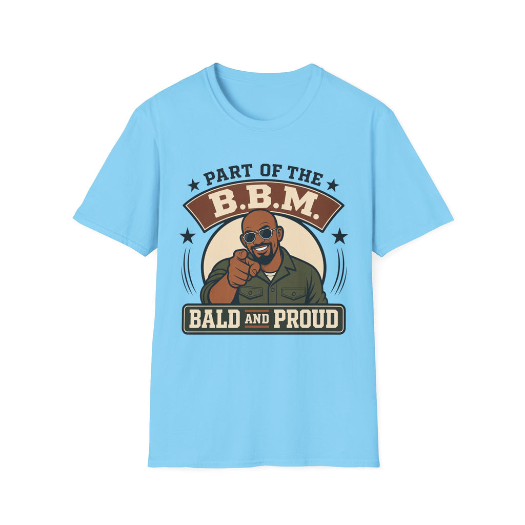 Bald and Proud Version #1 Military T‑Shirt