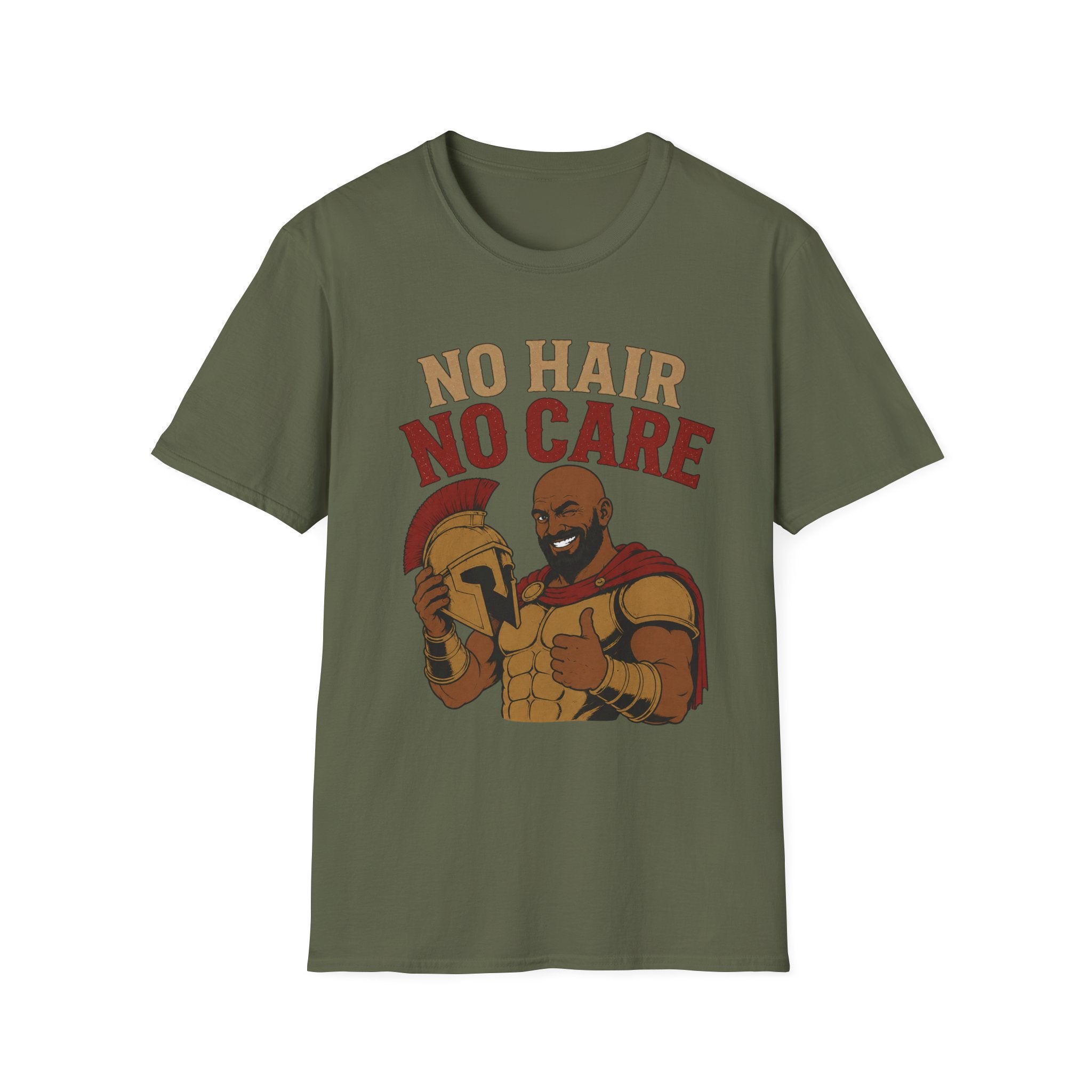 No Hair No Care Spartan T‑Shirt