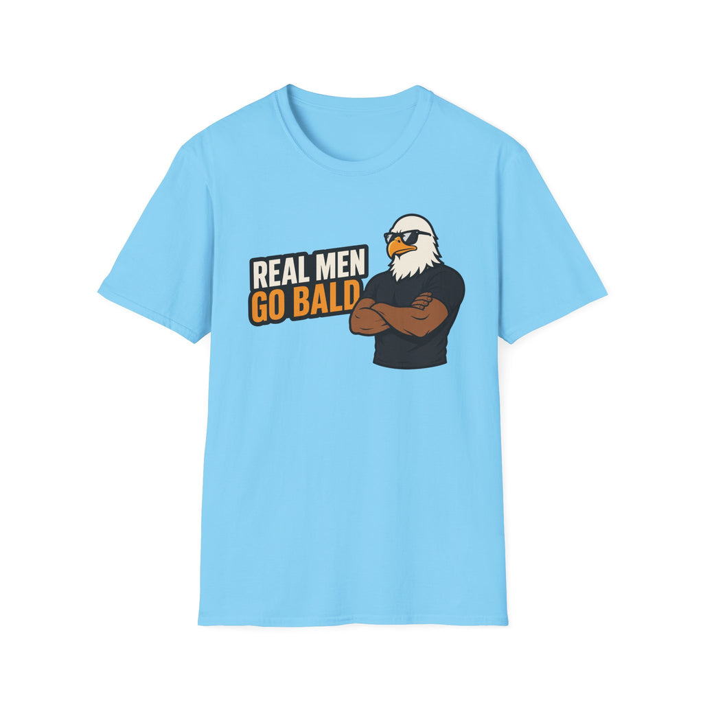 Real Men Go Bald Eagle T‑Shirt