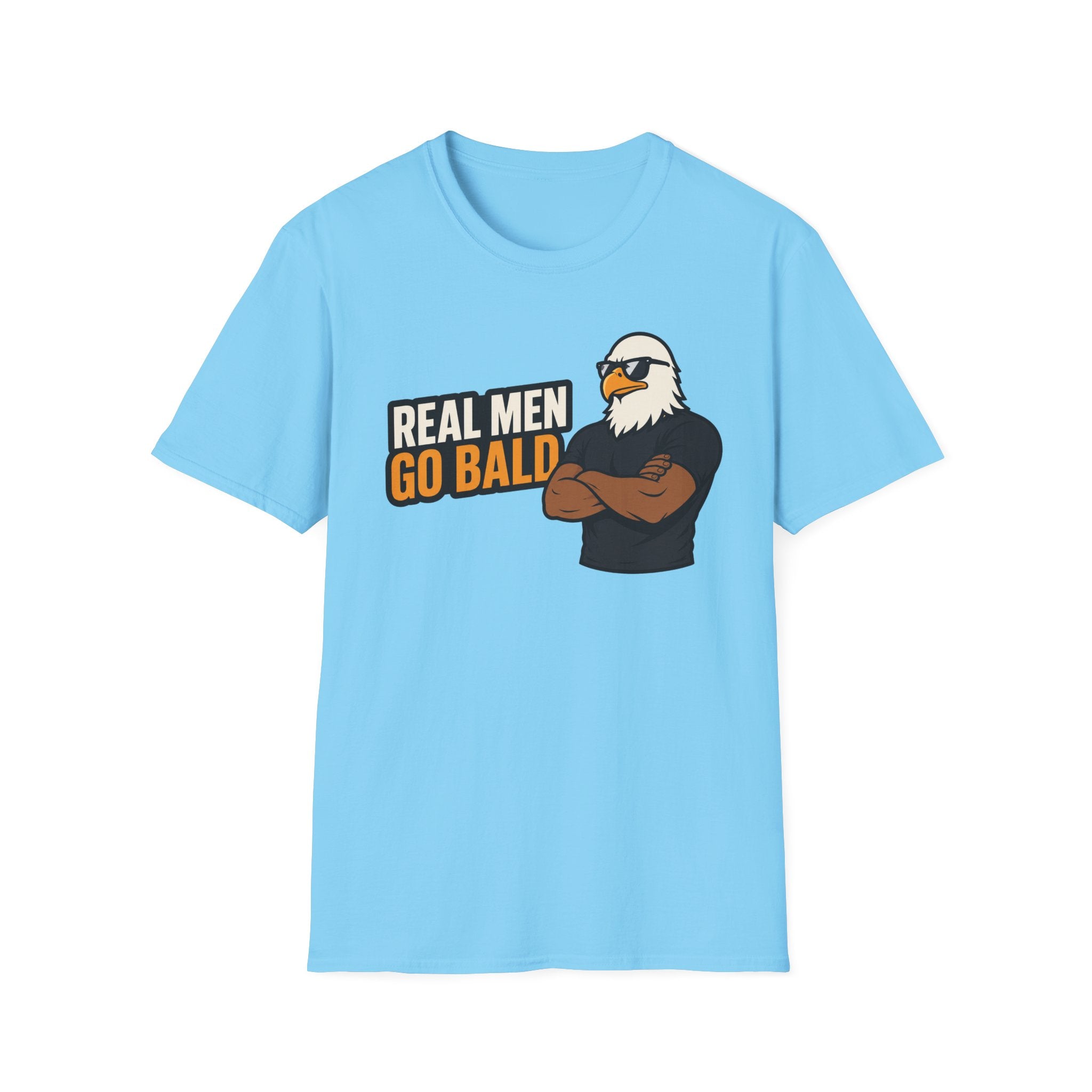 Real Men Go Bald Eagle T‑Shirt