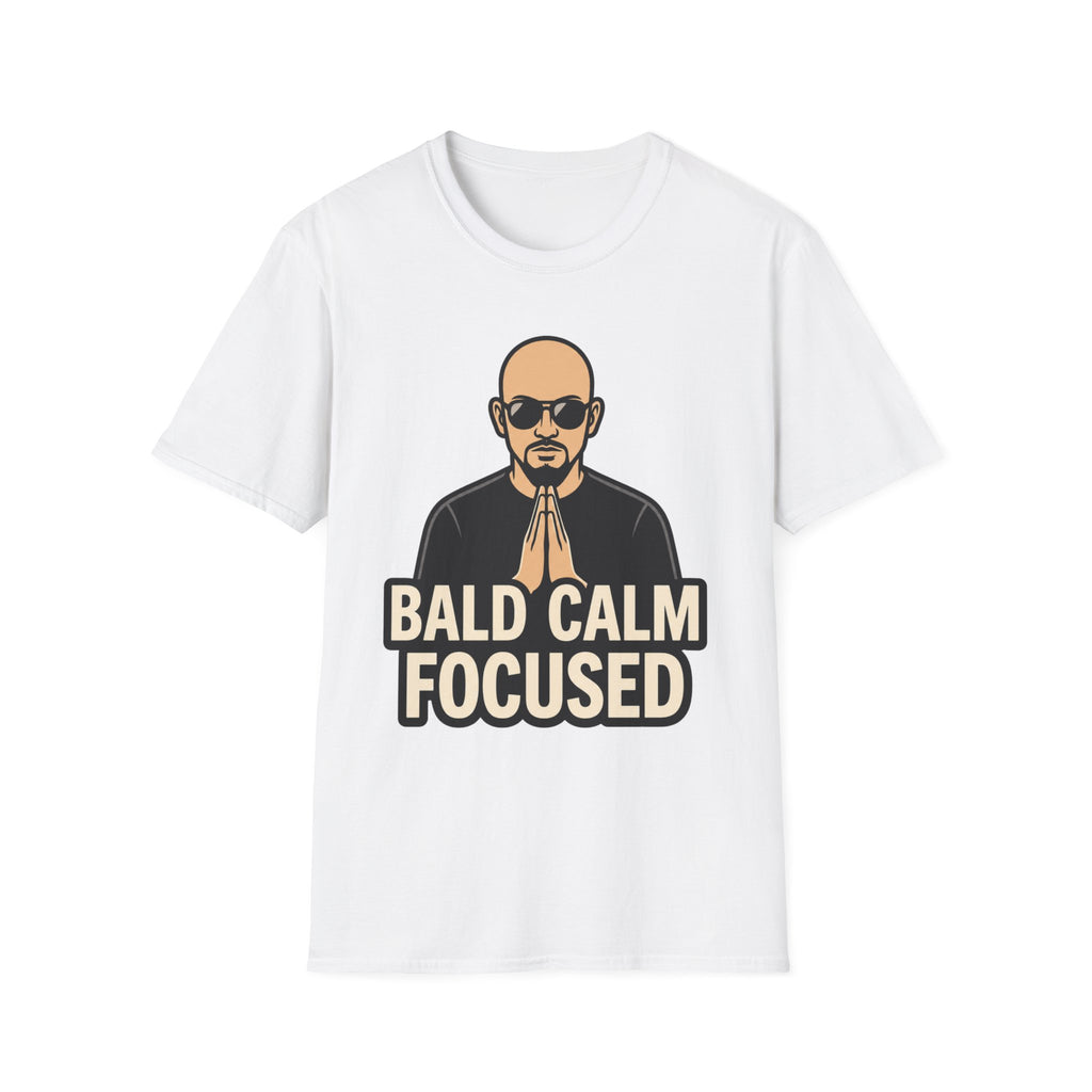 Bald Calm Focused Monk T‑Shirt