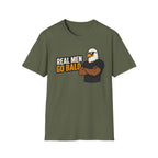 Real Men Go Bald Eagle T‑Shirt