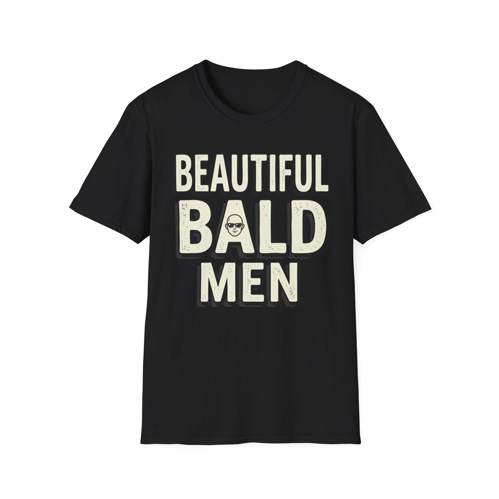 Beautiful Bald Men Logo T‑Shirt