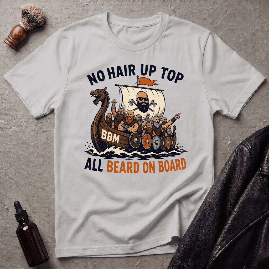 All Beard On Board Viking T‑Shirt