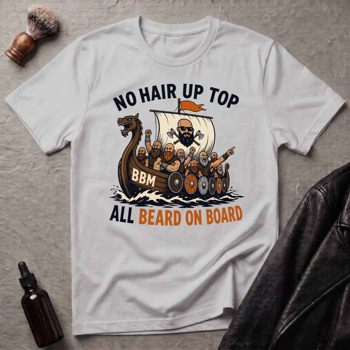 All Beard On Board Viking T‑Shirt