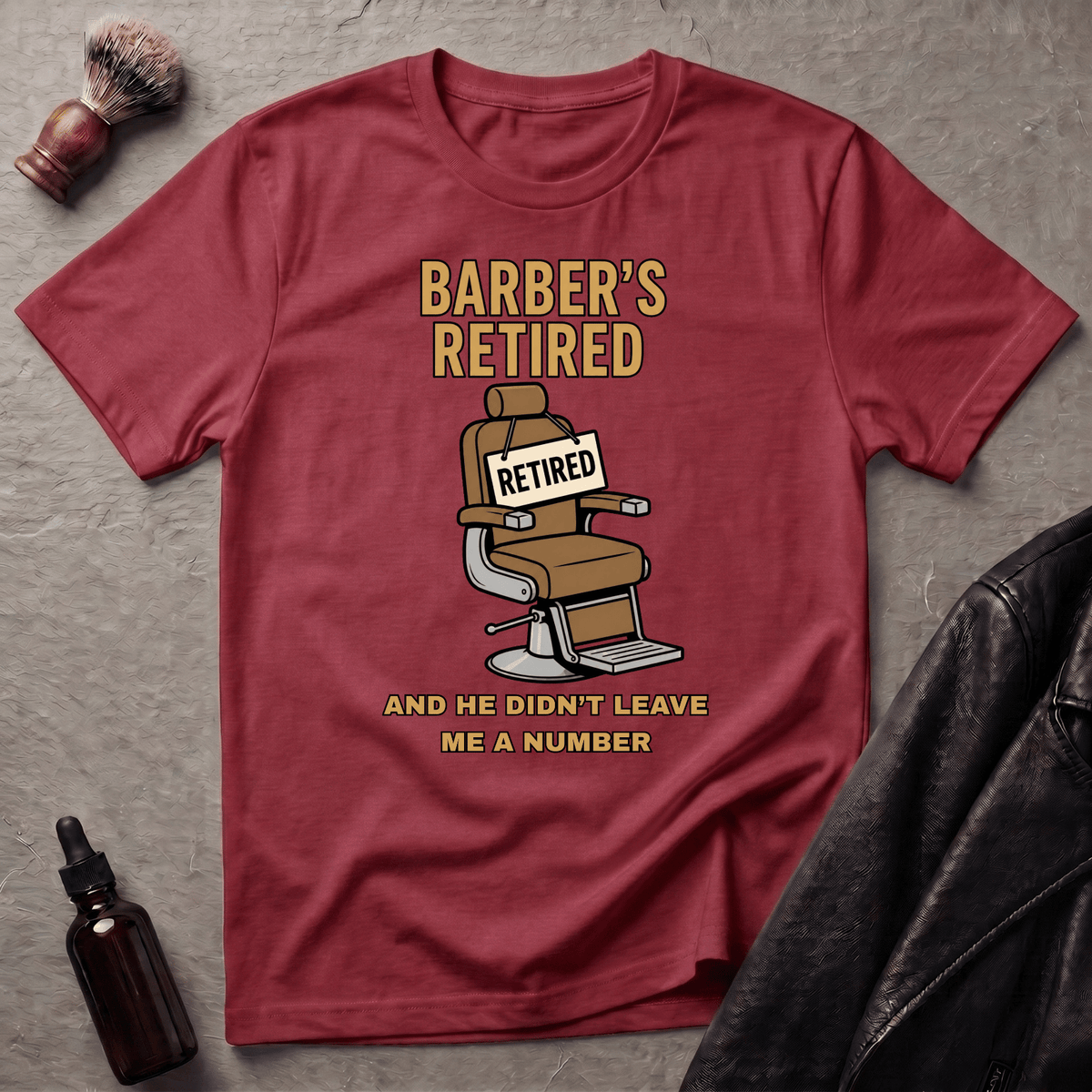 Retired Barber T‑Shirt