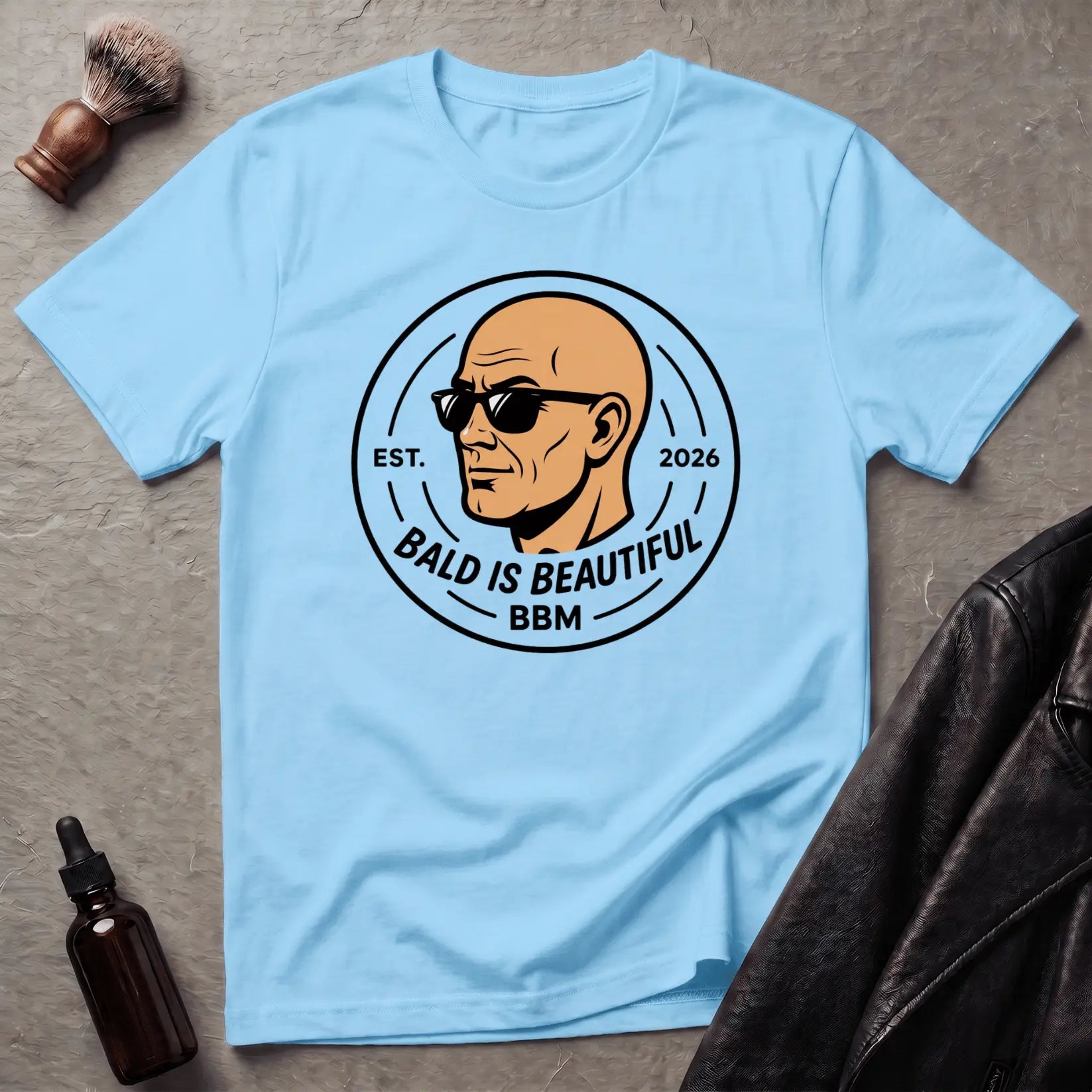Bald is Beautiful T‑Shirt