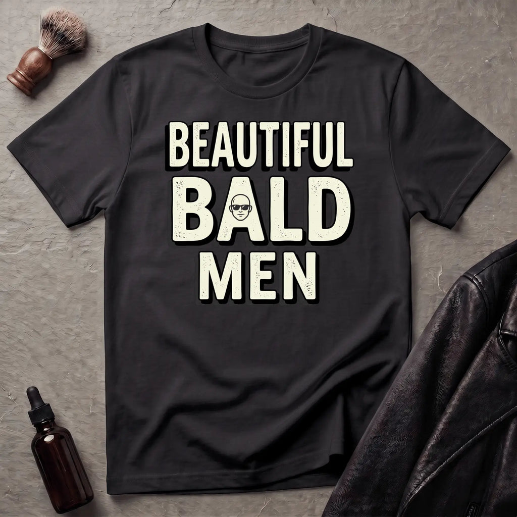 Beautiful Bald Men Logo T‑Shirt