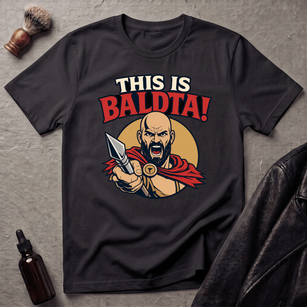 This Is Baldta Spear Spartan T‑Shirt