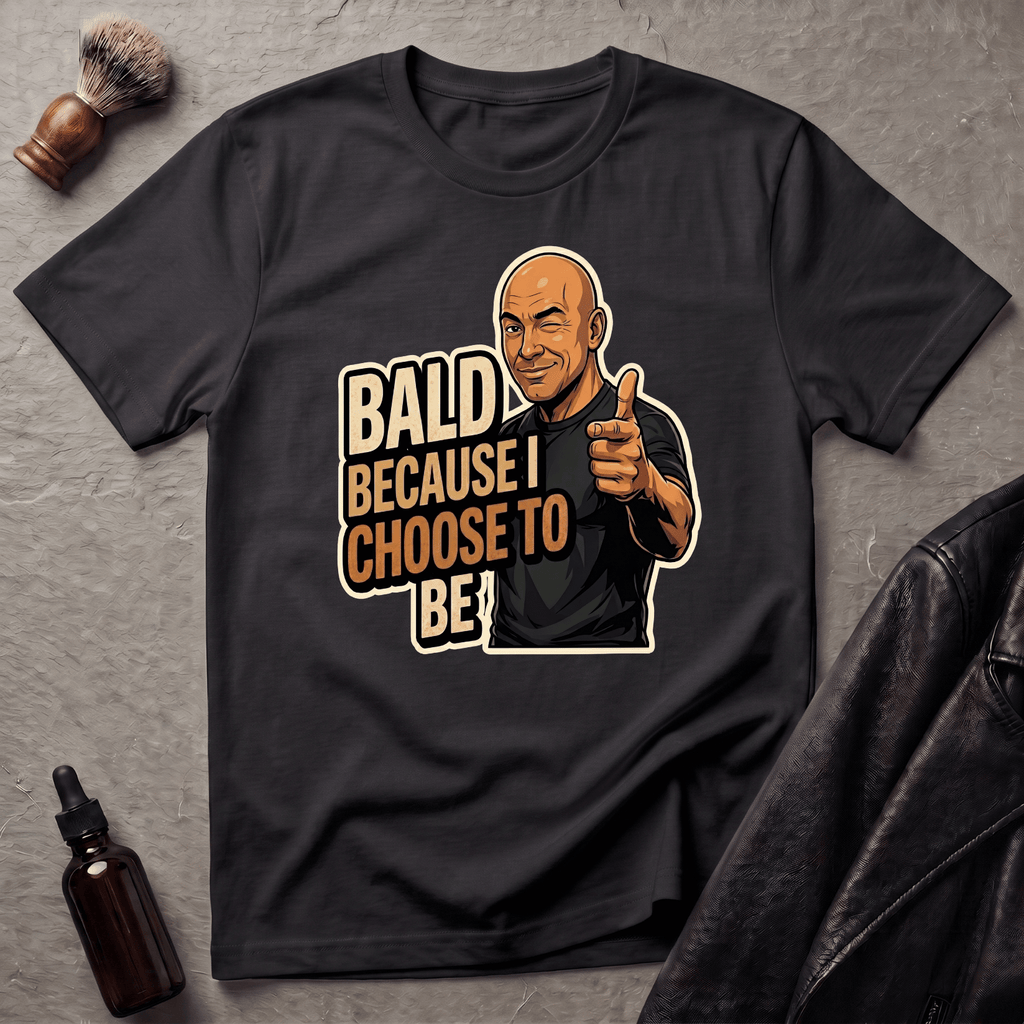 Bald Because I Chose To Be T‑Shirt