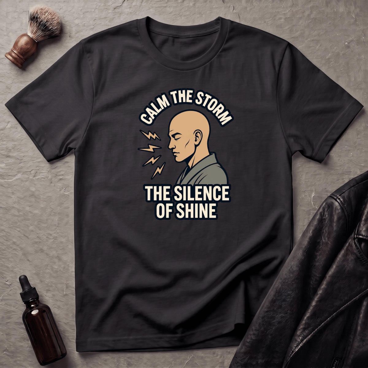 Calm The Storm Monk T‑Shirt