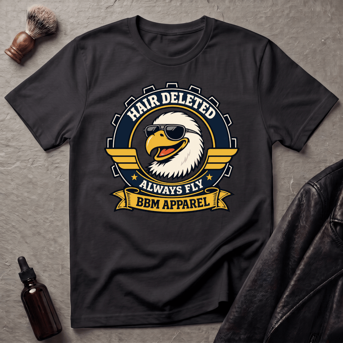 Hair Deleted Eagle T‑Shirt