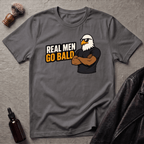 Real Men Go Bald Eagle T‑Shirt