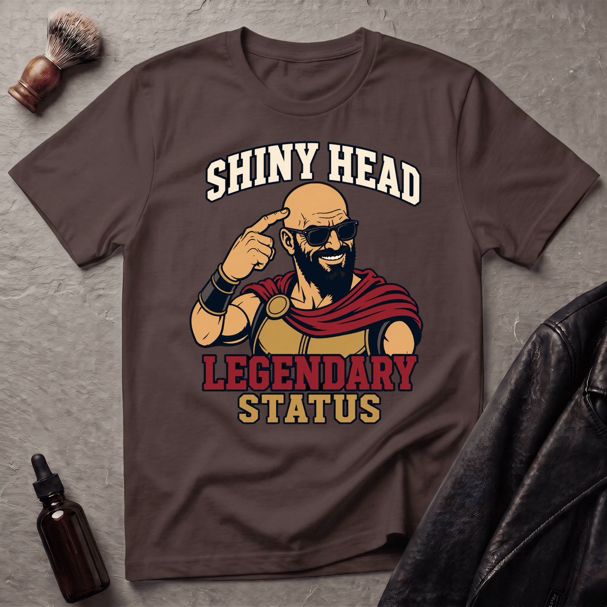 Shiny Head Spartan T‑Shirt