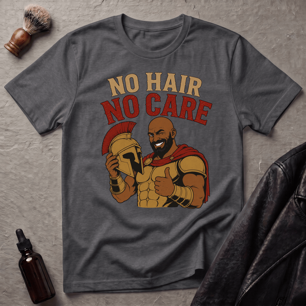 No Hair No Care Spartan T‑Shirt