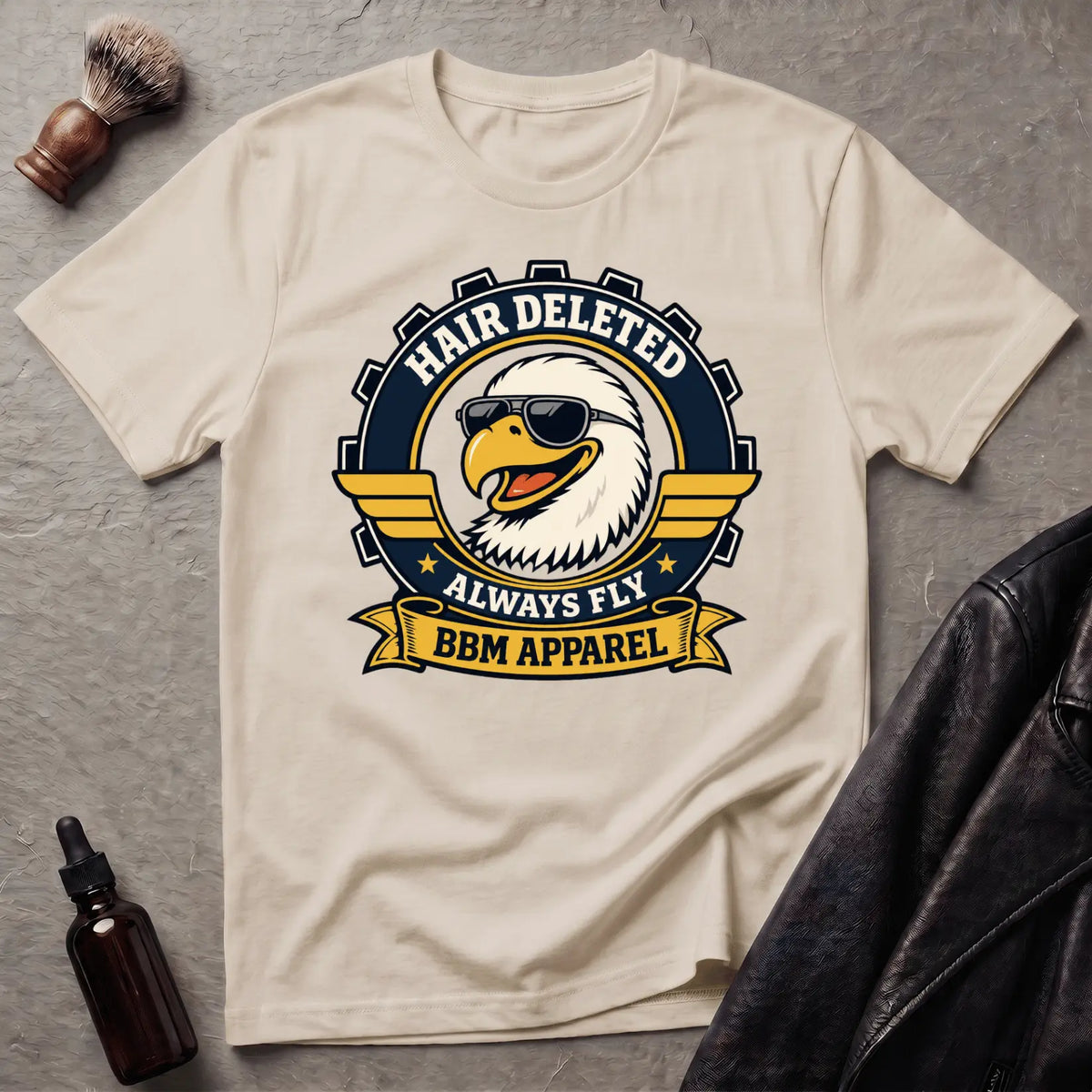 Hair Deleted Eagle T‑Shirt