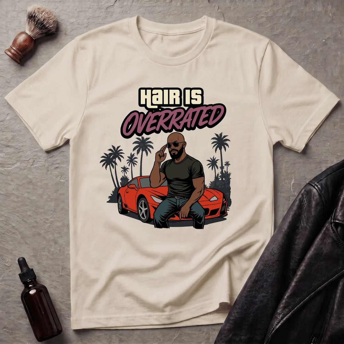 Hair is Overrated Player T‑Shirt