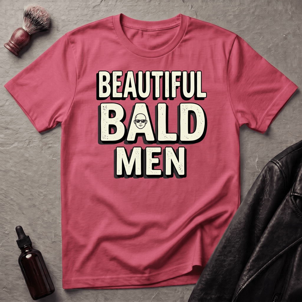 Beautiful Bald Men Logo T‑Shirt
