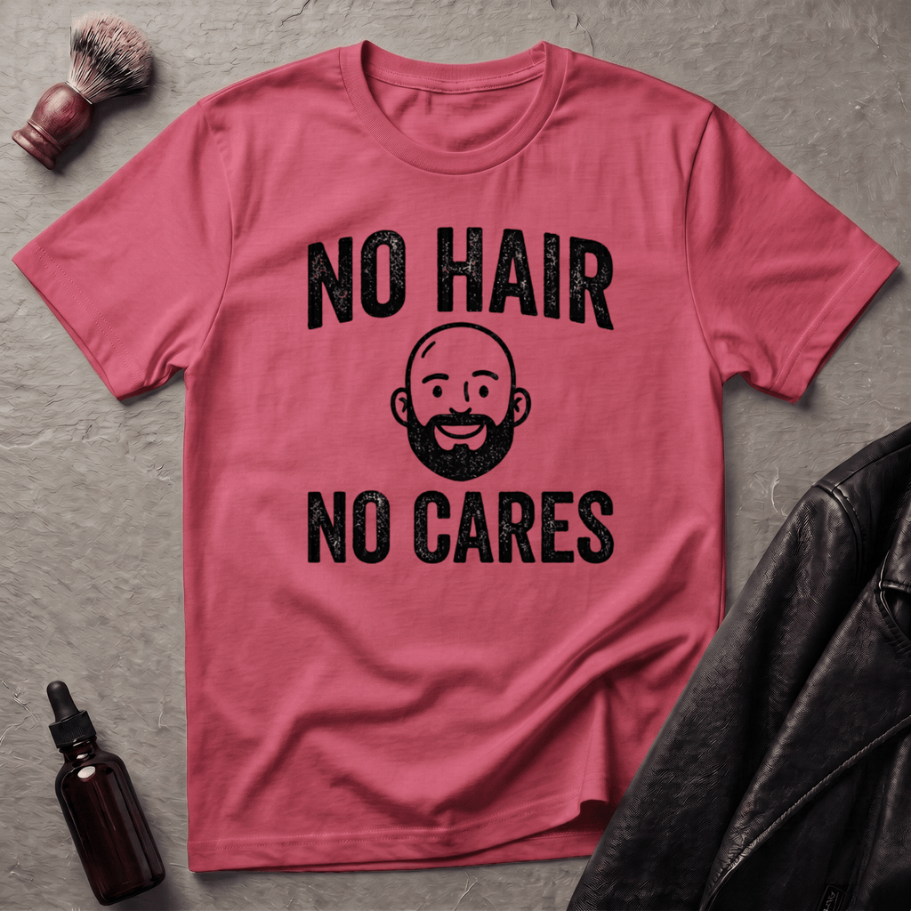 No Hair No Cares T‑Shirt