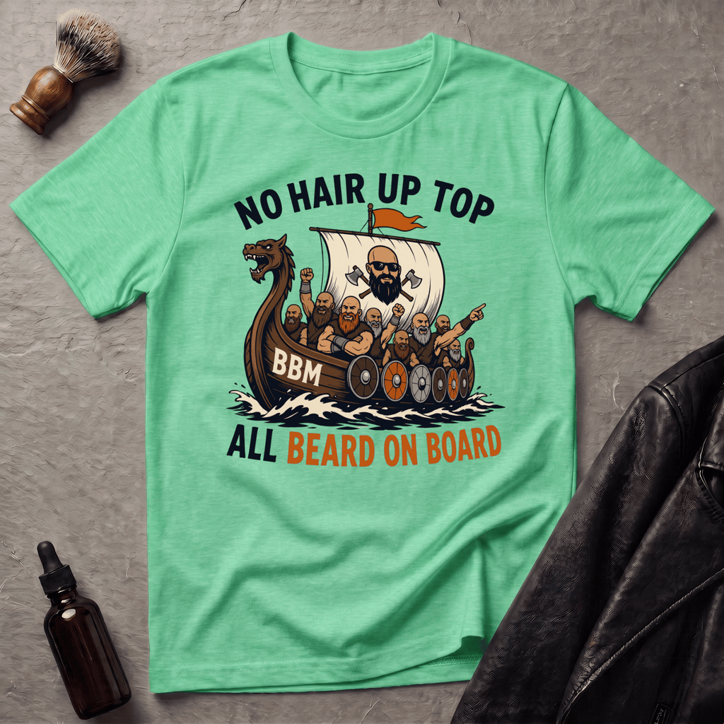 All Beard On Board Viking T‑Shirt