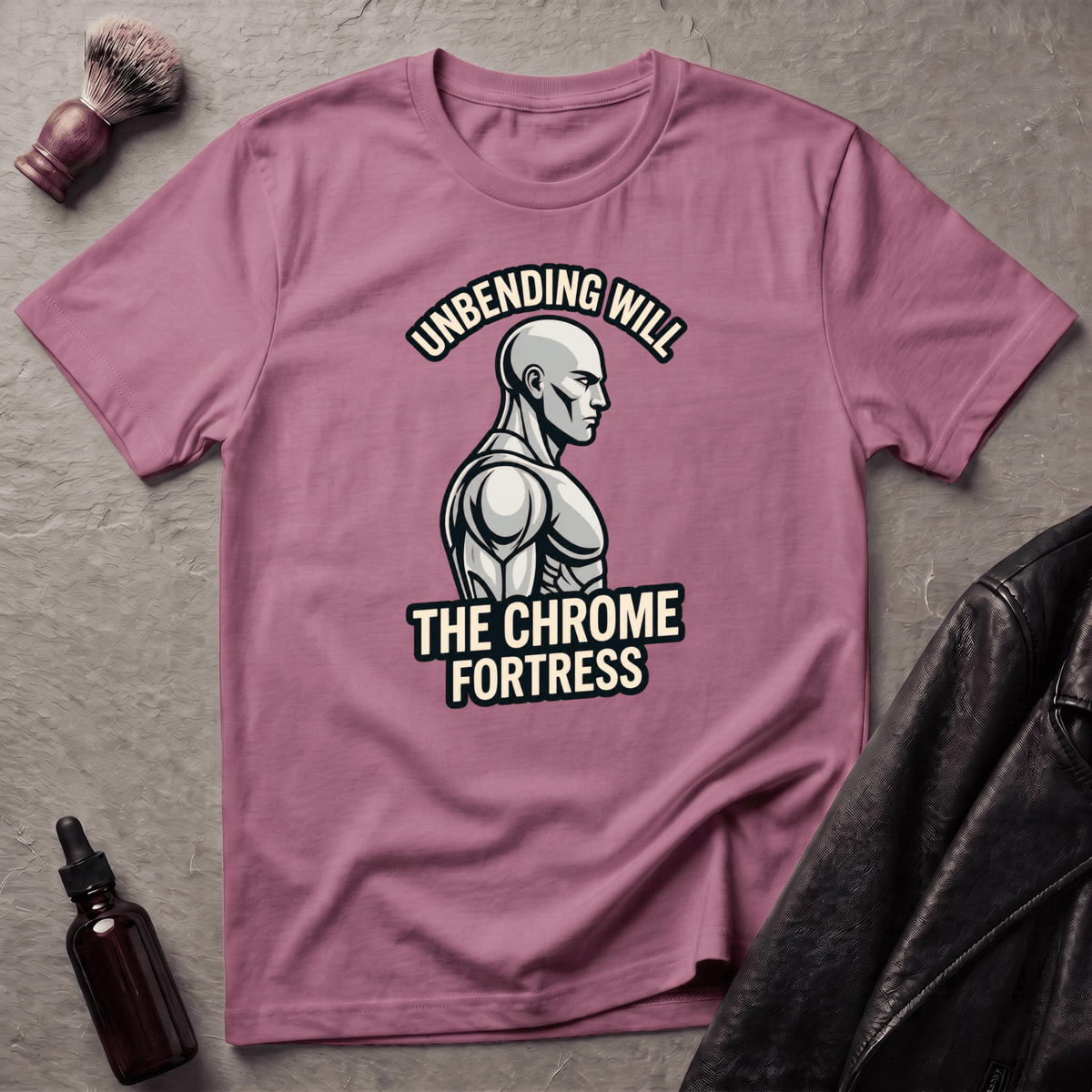 The Chrome Fortress Monk T‑Shirt