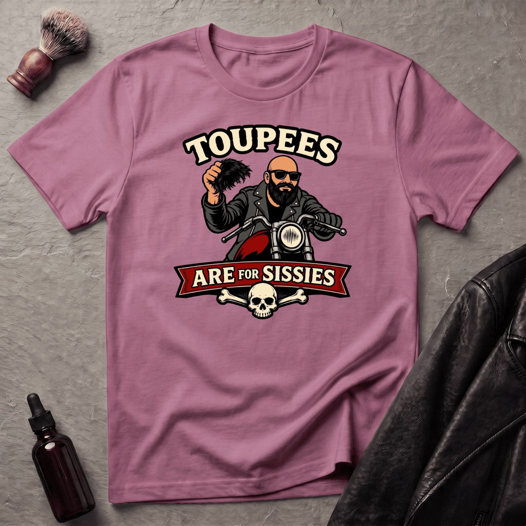 Toupees Are For Sissies T‑Shirt