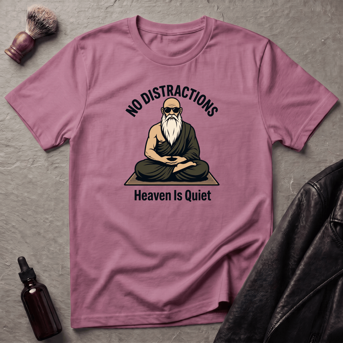 No Distractions Monk T‑Shirt