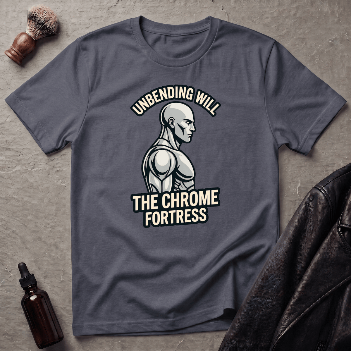 The Chrome Fortress Monk T‑Shirt