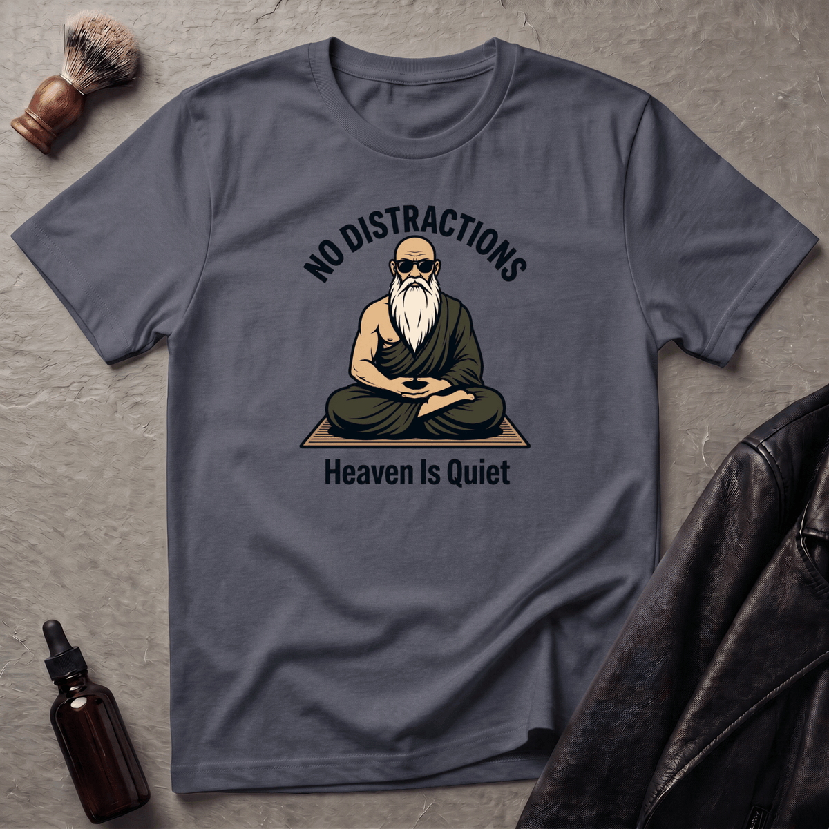 No Distractions Monk T‑Shirt