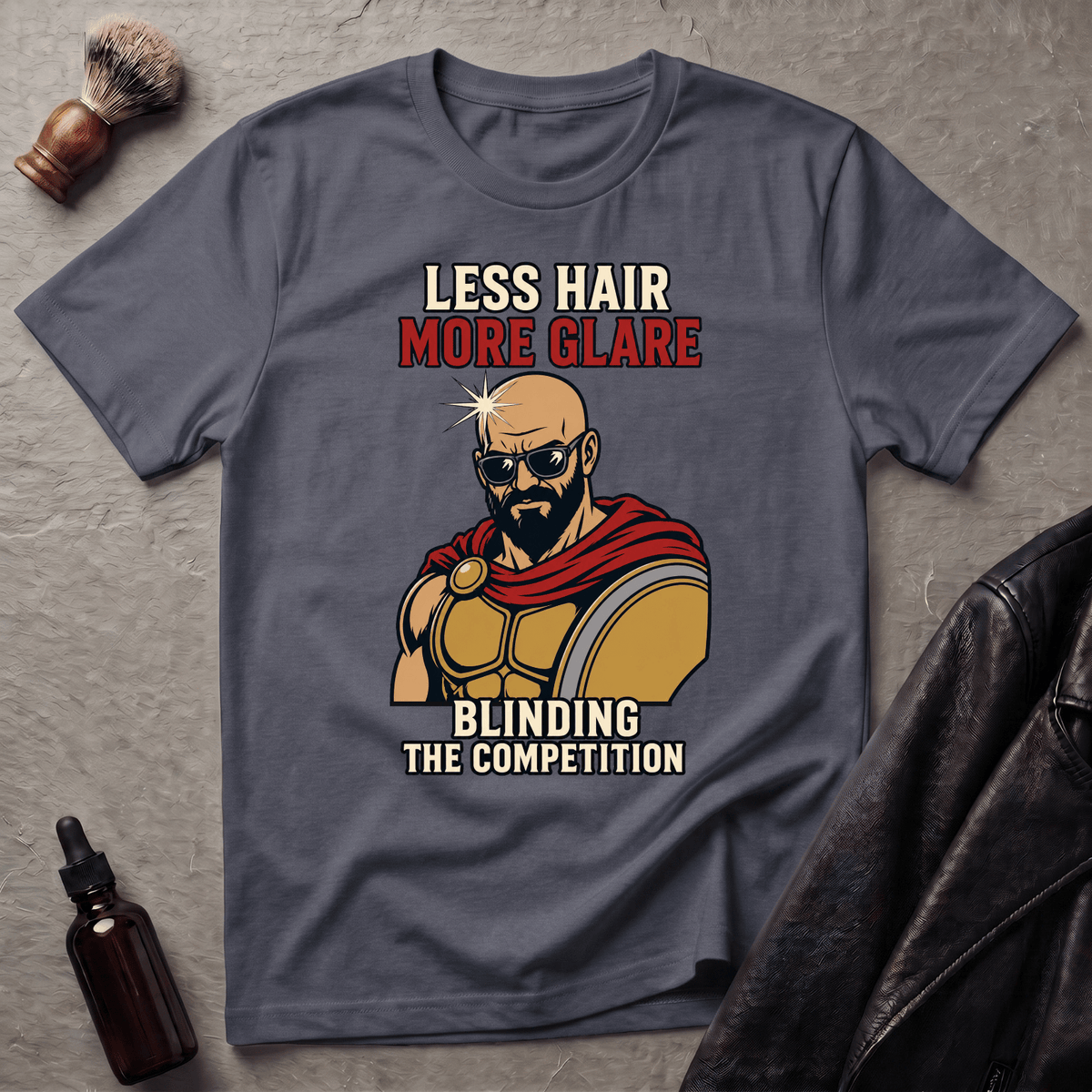 Less Hair More Glare T‑Shirt