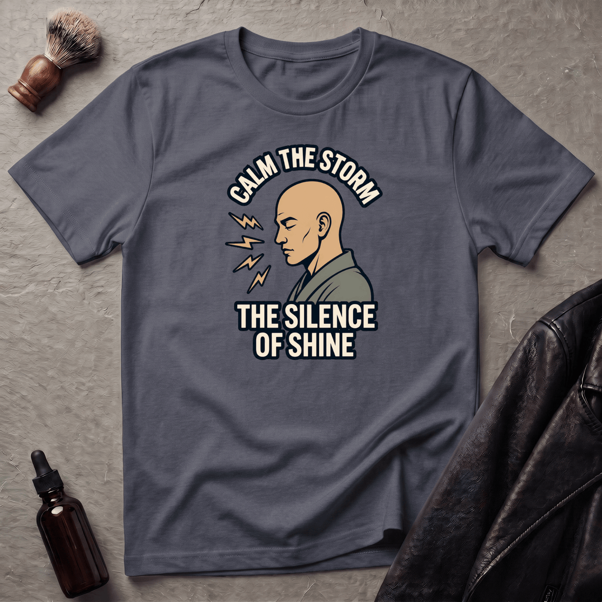 Calm The Storm Monk T‑Shirt